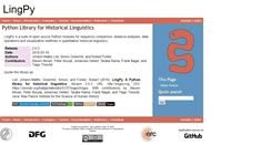 Desktop Screenshot of lingpy.org